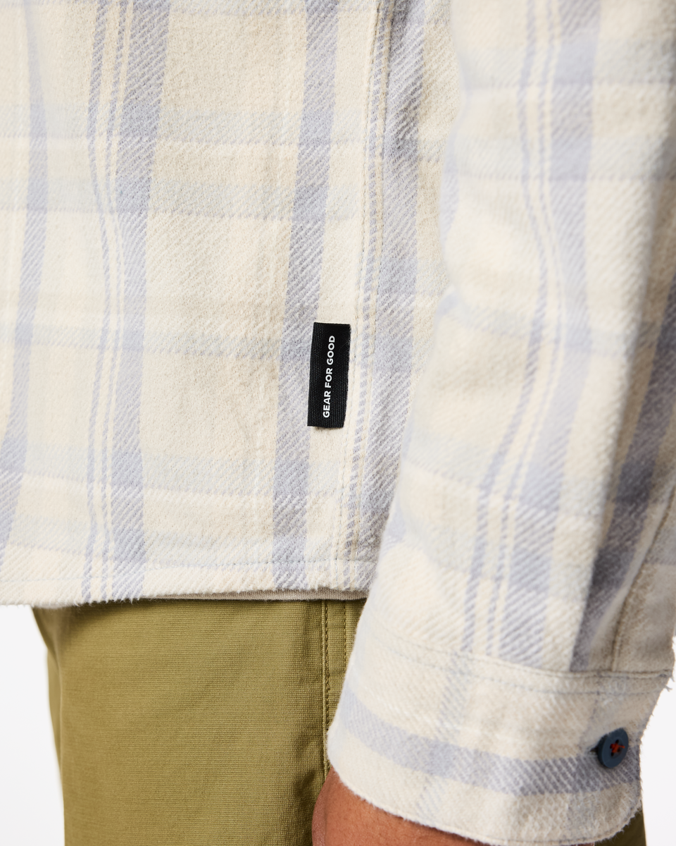 Mero Organic Flannel Shirt - Men's — image 11