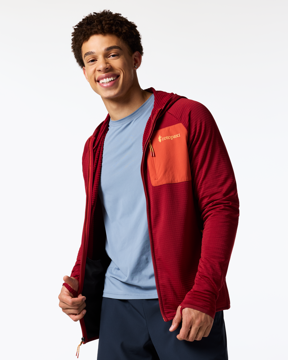Otero Fleece Full-Zip Hooded Jacket - Men's — image 14