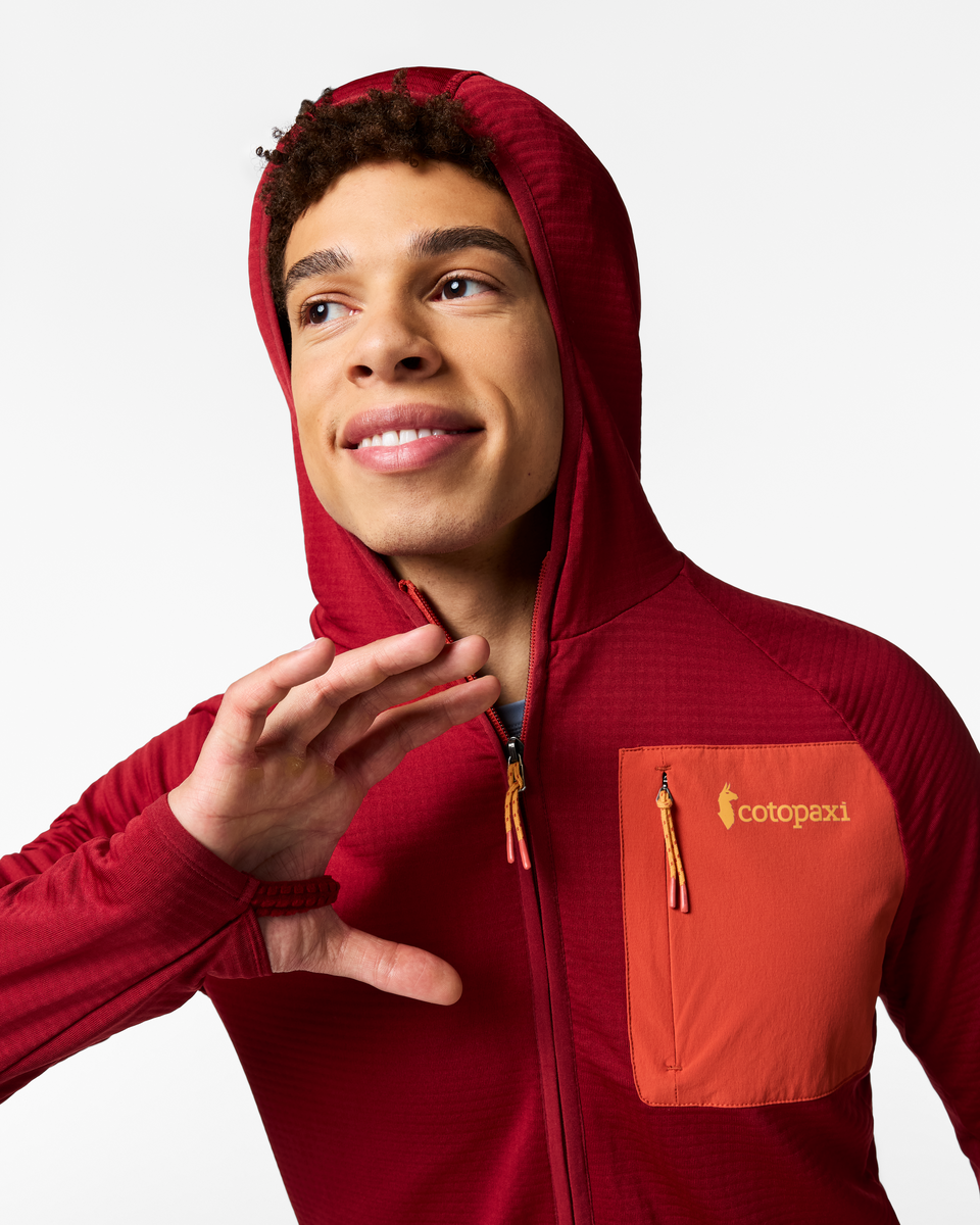 Otero Fleece Full-Zip Hooded Jacket - Men's — image 19