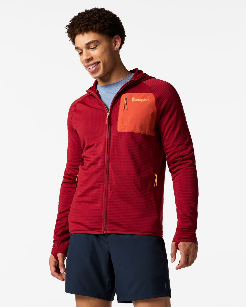 Otero Fleece Full-Zip Hooded Jacket - Men's — image 20