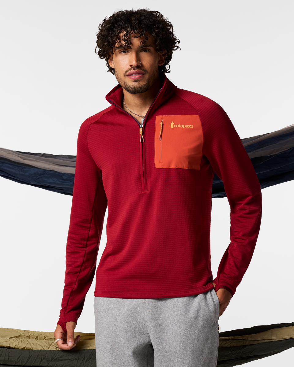 Otero Fleece Half-Zip Pullover - Men's — image 1