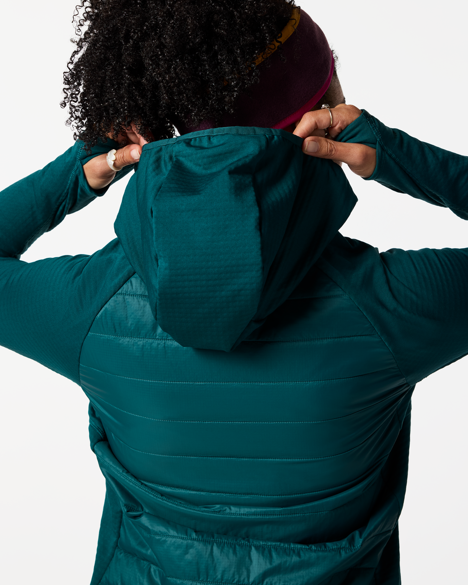 Acodo Hybrid Hooded Jacket - Women's — image 17