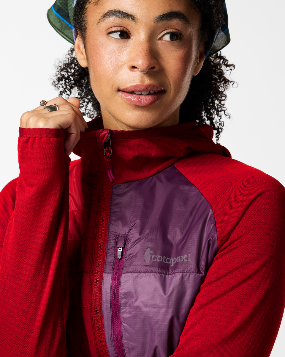 Acodo Hybrid Hooded Jacket - Women's — image 28