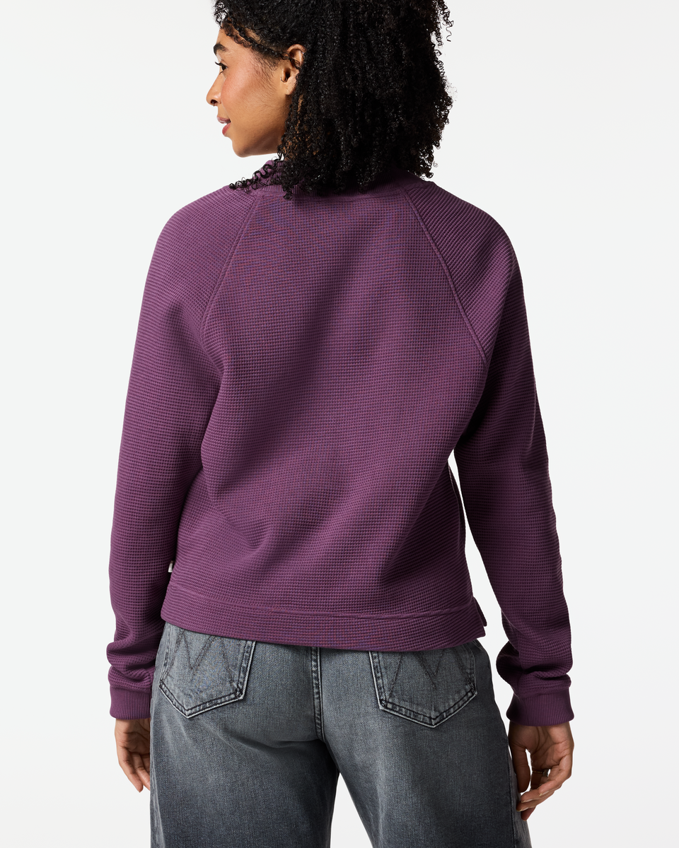 Atajo Long-Sleeve Waffle V-Neck - Women's — image 14