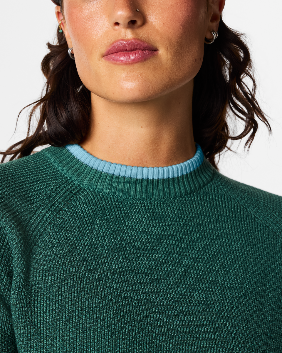 Libre Waffle Crew Sweater - Women's — image 7