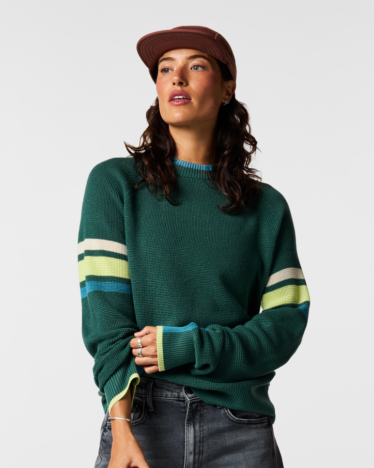 Libre Waffle Crew Sweater - Women's — image 1