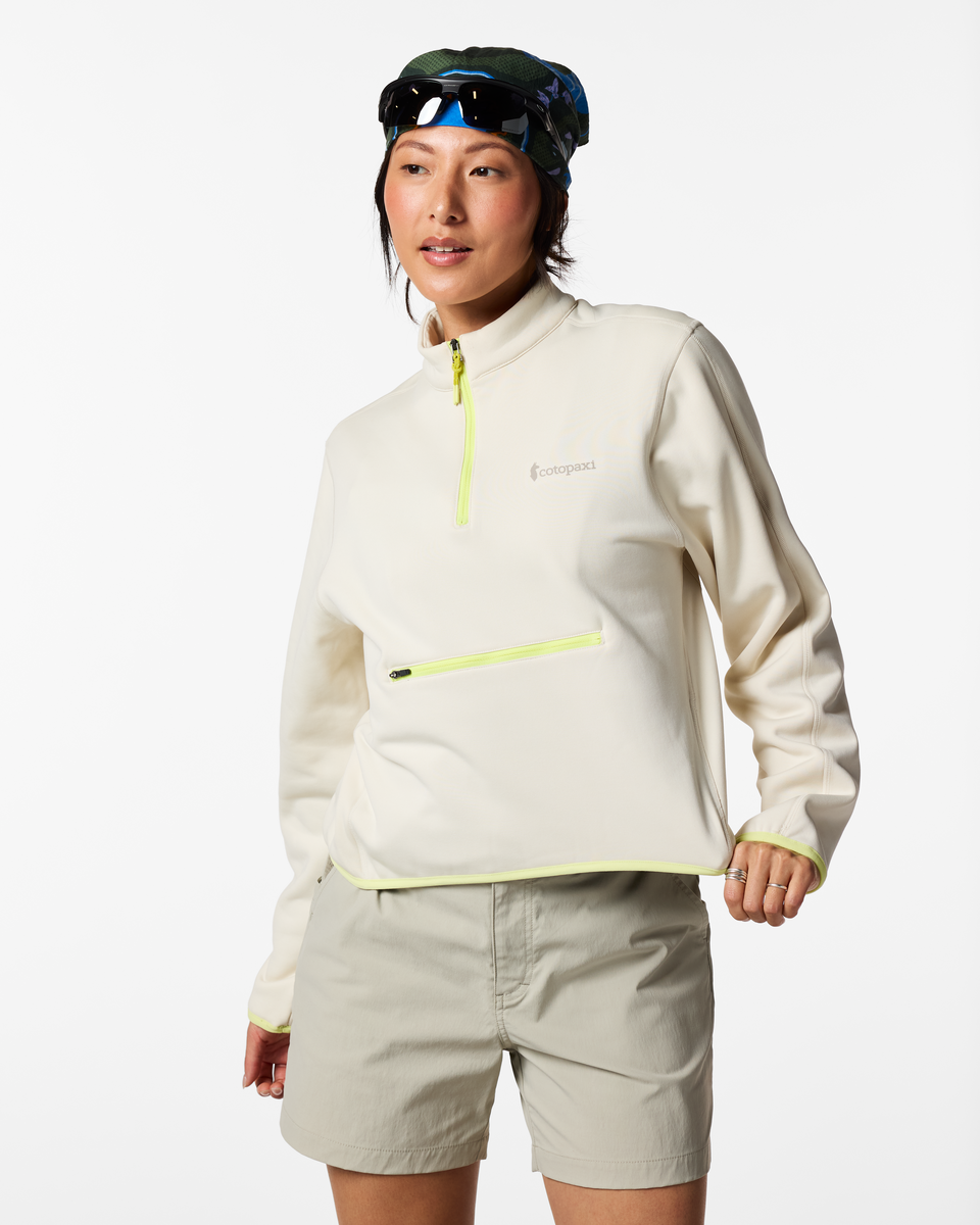 Tempa Fleece Quarter-Zip Pullover - Women's — image 1