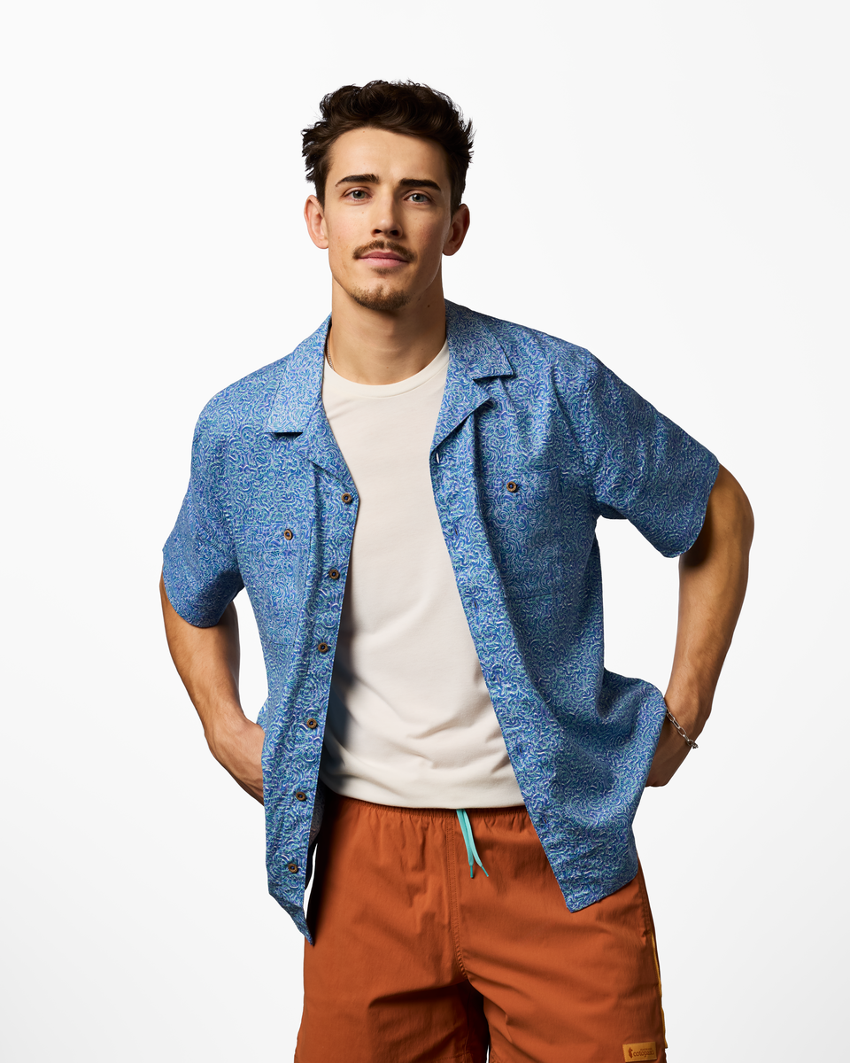 Afuera Button Up Shirt - Print - Men's — image 7