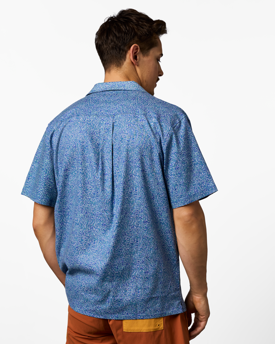 Afuera Button Up Shirt - Print - Men's — image 8