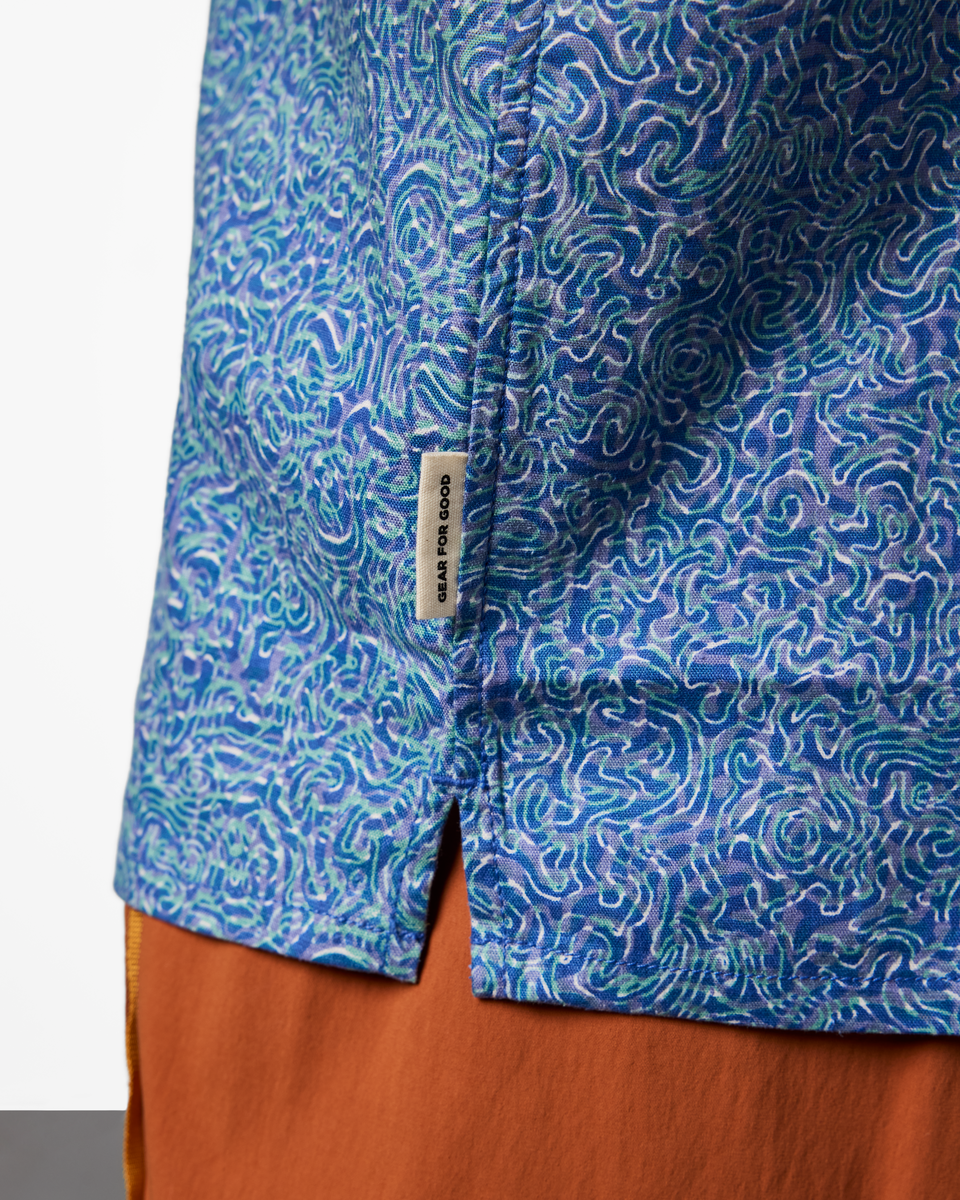 Afuera Button Up Shirt - Print - Men's — image 10