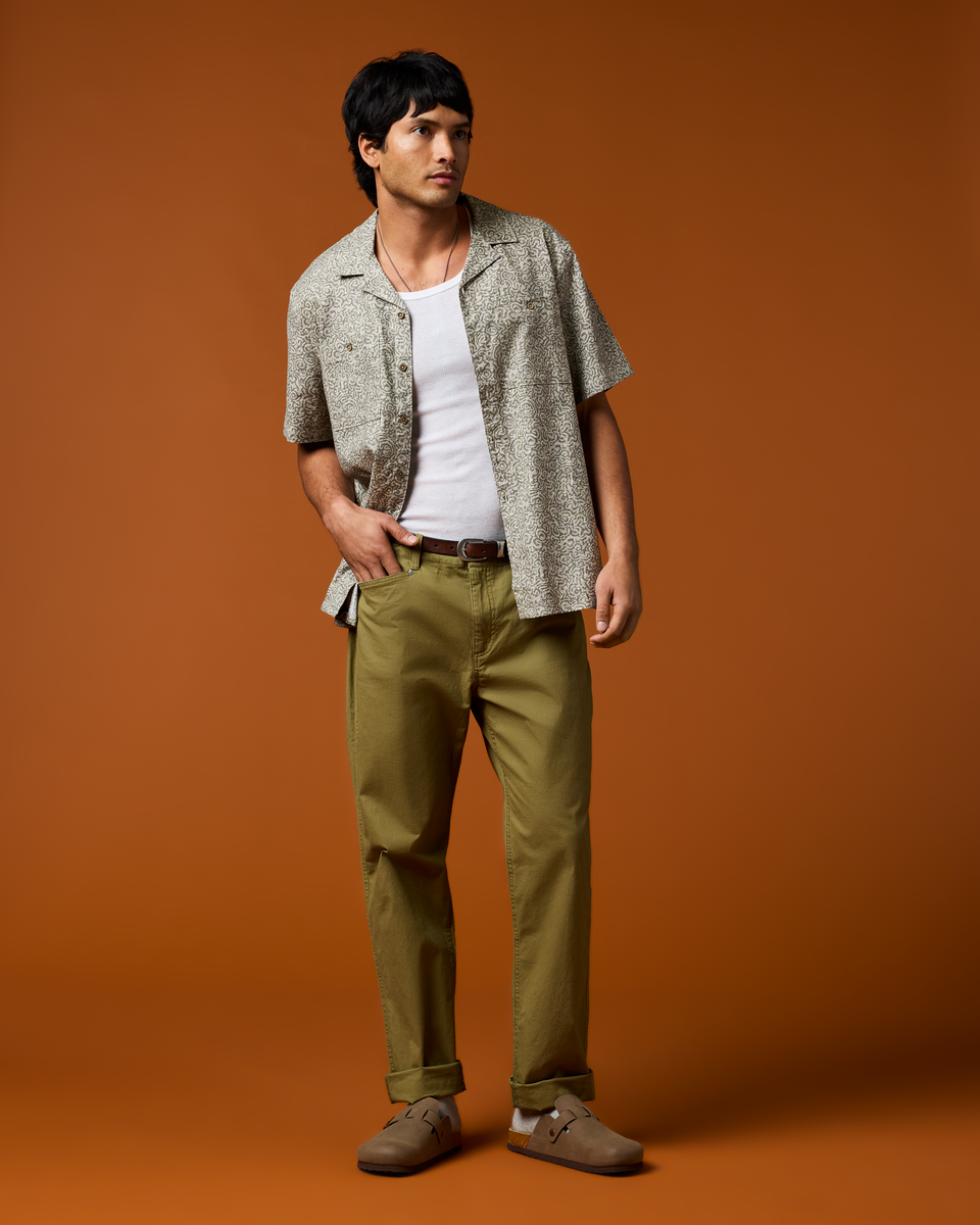 Afuera Button Up Shirt - Print - Men's — image 2