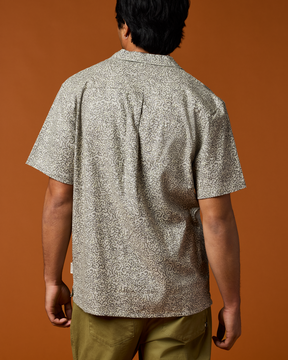 Afuera Button Up Shirt - Print - Men's — image 3