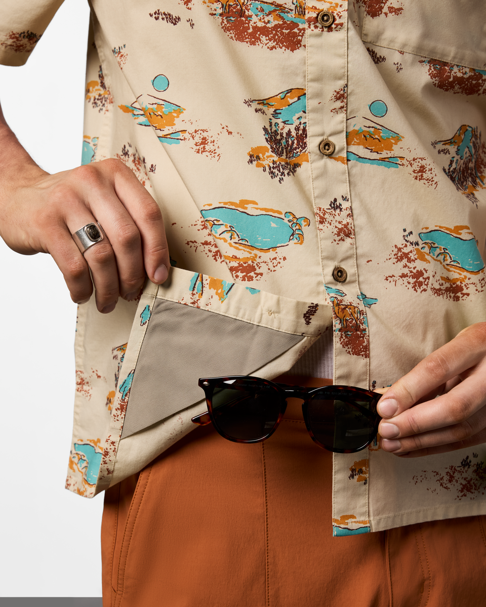 Estival Button Up Shirt - Print - Men's — image 5
