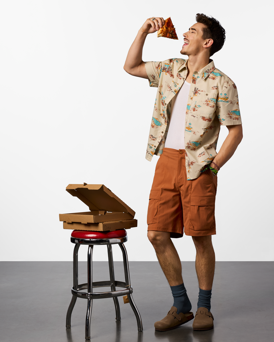 Estival Button Up Shirt - Print - Men's — image 9