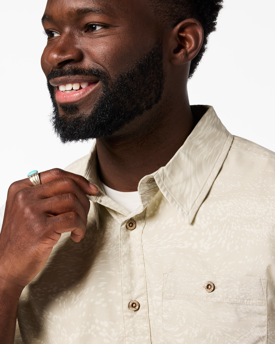 Estival Button Up Shirt - Print - Men's — image 13