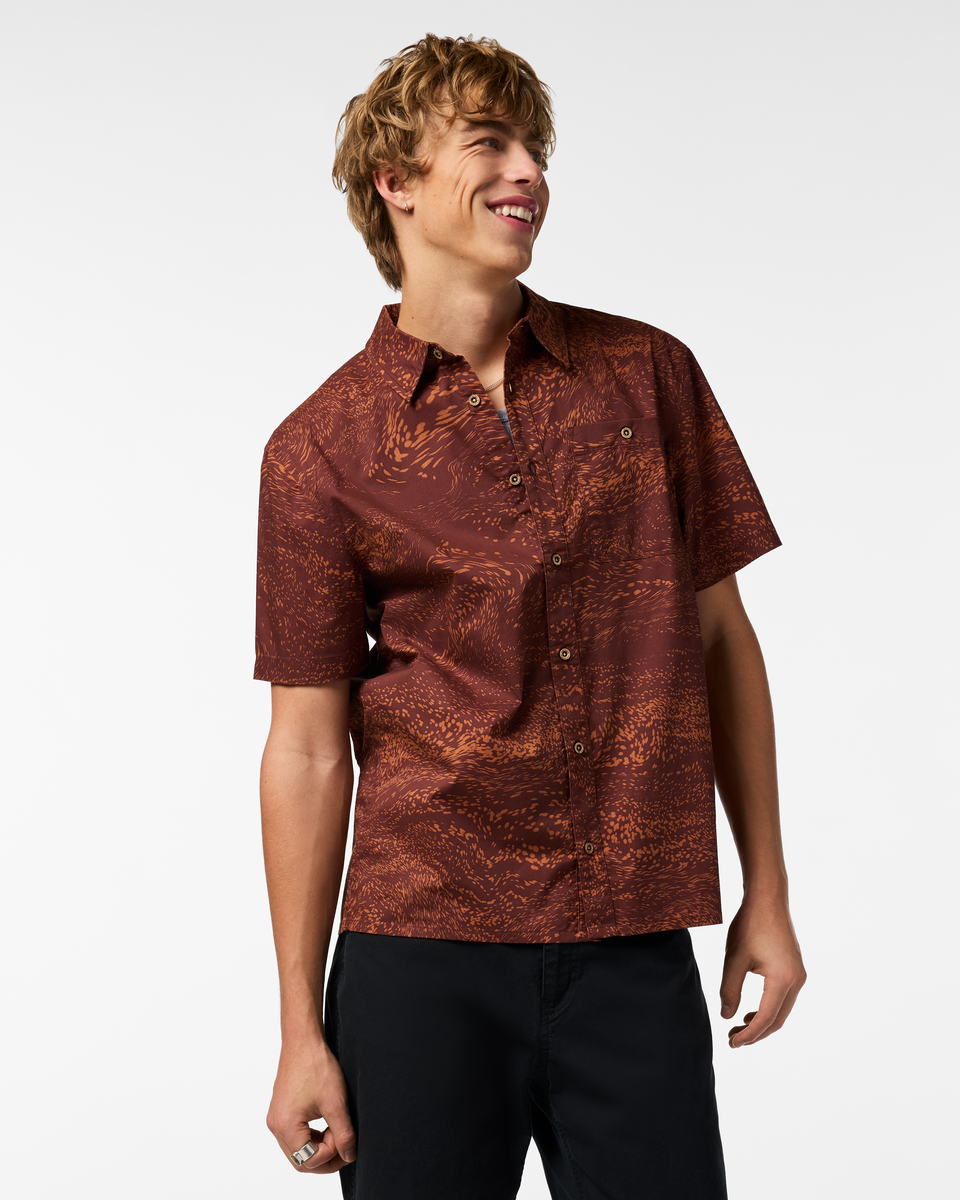 Estival Button Up Shirt - Print - Men's — image 17