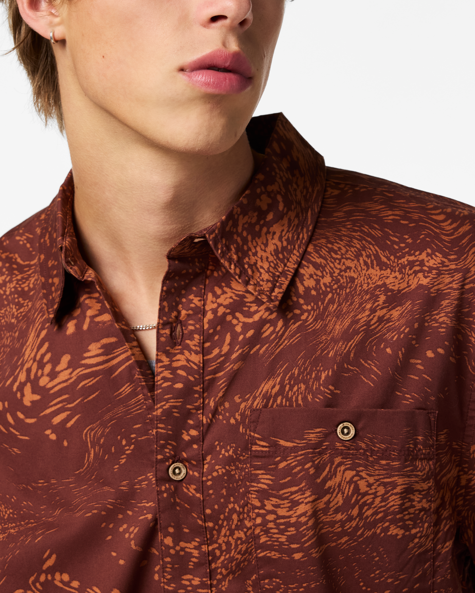 Estival Button Up Shirt - Print - Men's — image 20