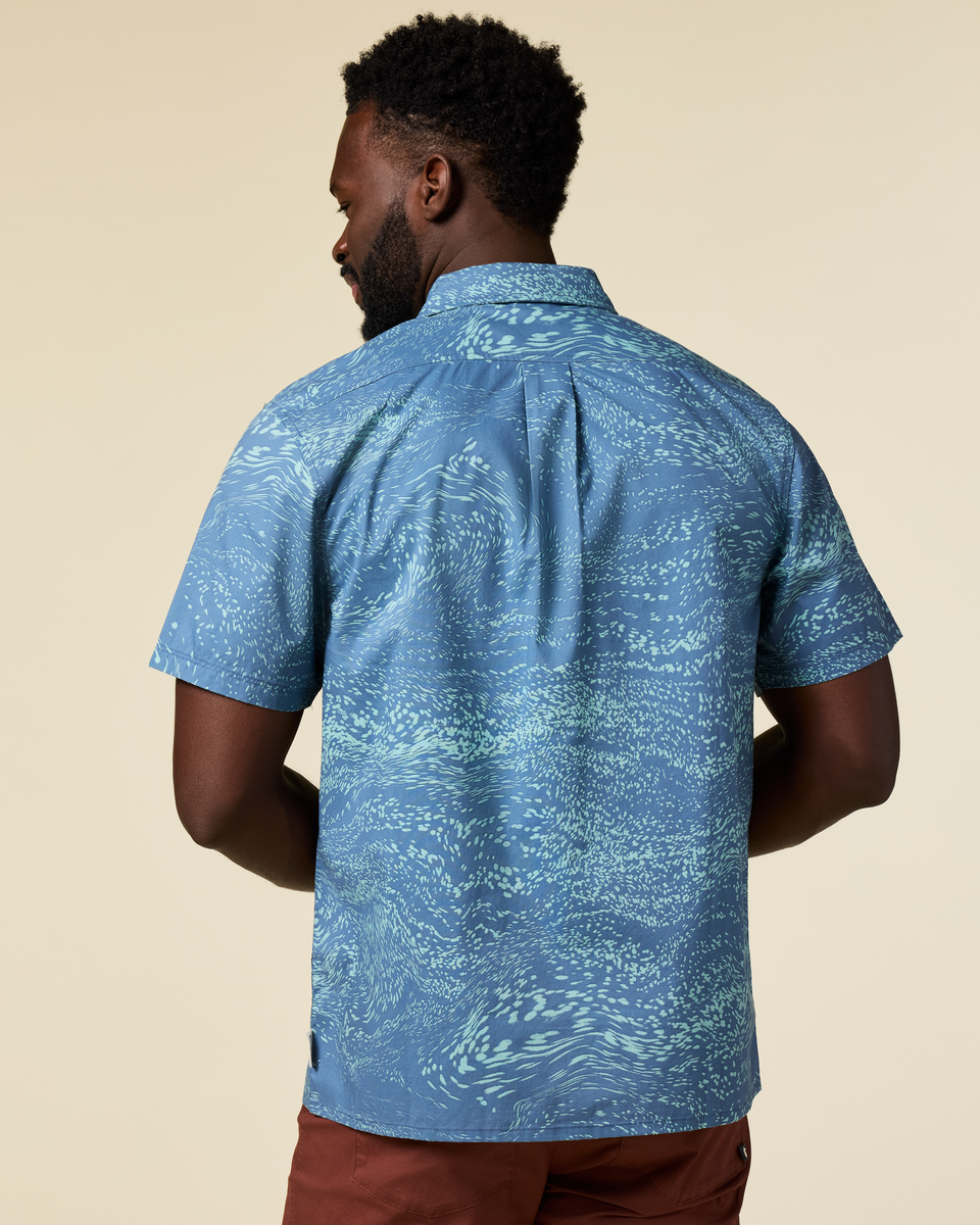 Estival Button Up Shirt - Print - Men's — image 25