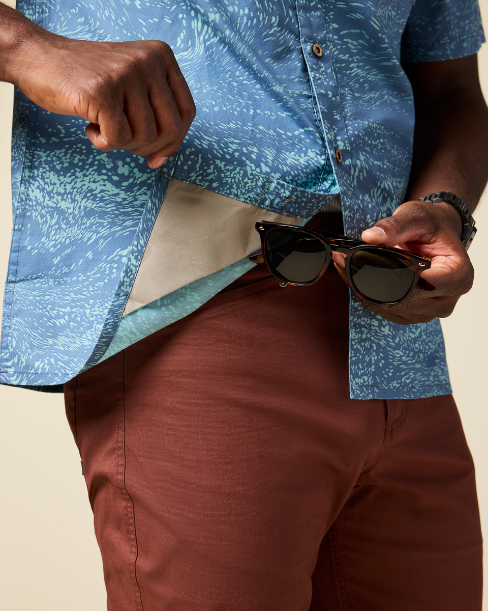 Estival Button Up Shirt - Print - Men's — image 27