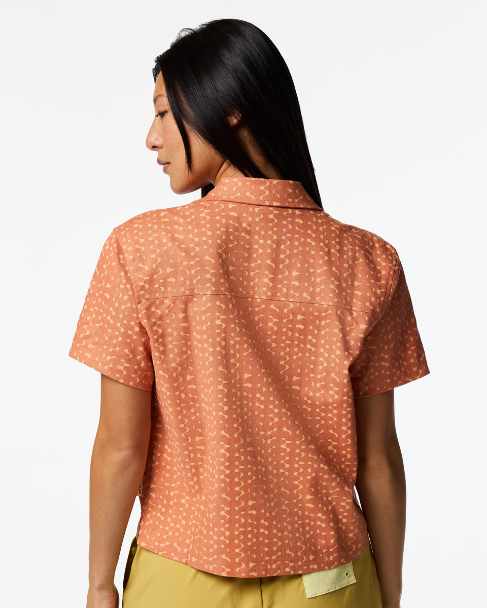 Afuera Button Up Shirt - Print - Women's — image 9