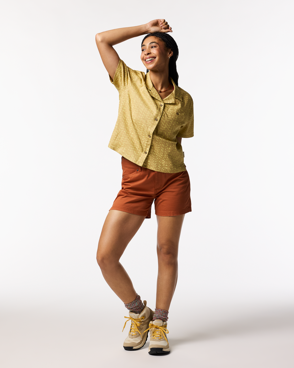 Afuera Button Up Shirt - Print - Women's — image 15