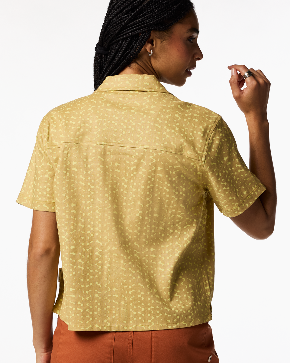 Afuera Button Up Shirt - Print - Women's — image 16