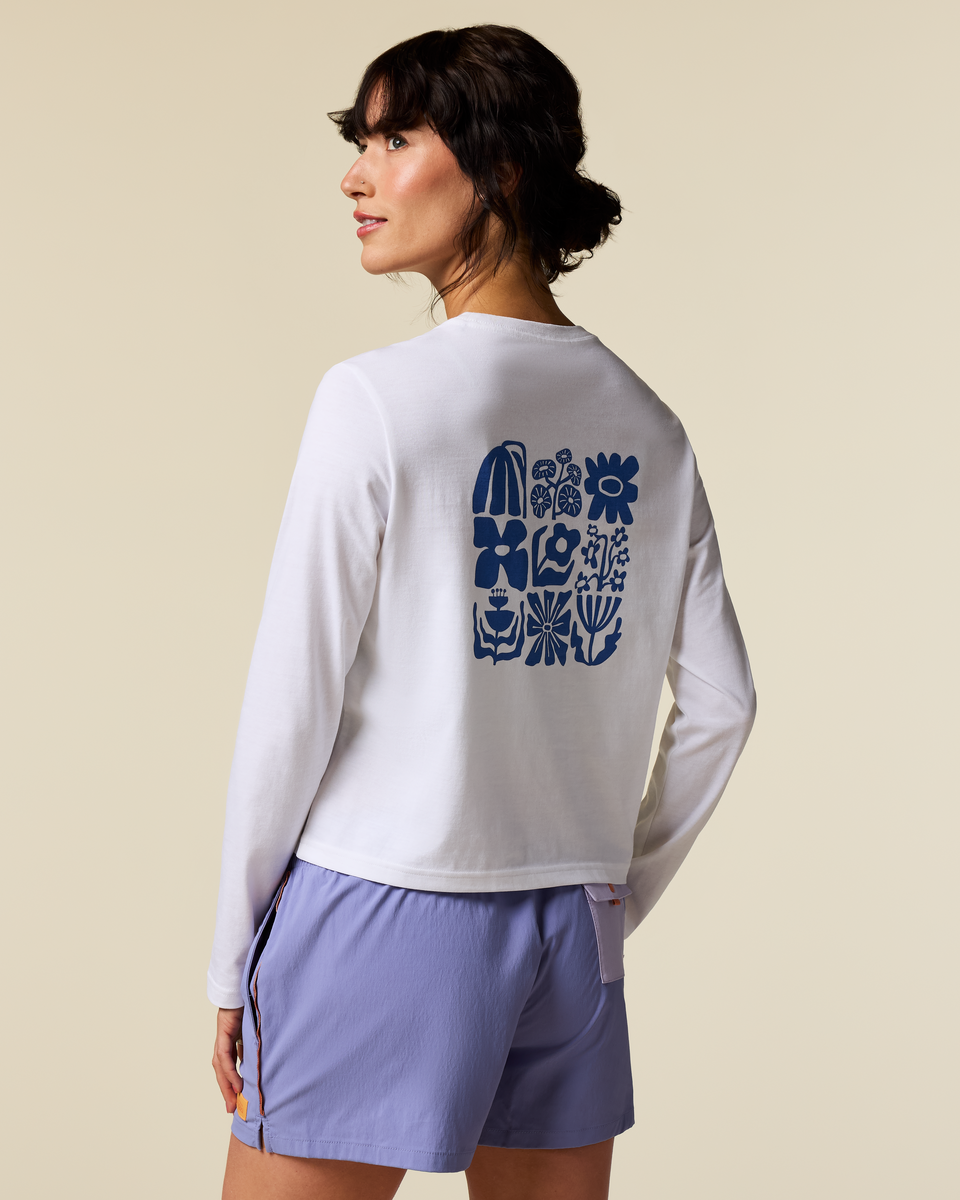 Flower Patch Long-Sleeve T-Shirt - Women's — image 9