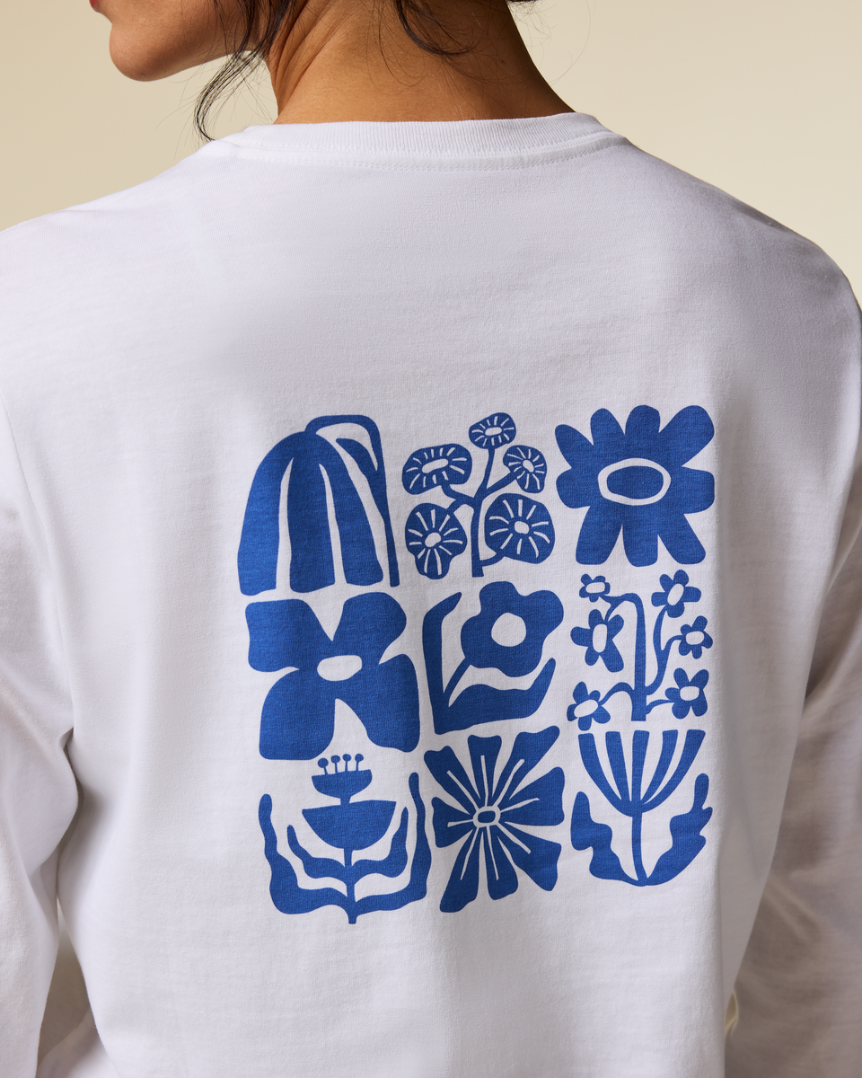 Flower Patch Long-Sleeve T-Shirt - Women's — image 12